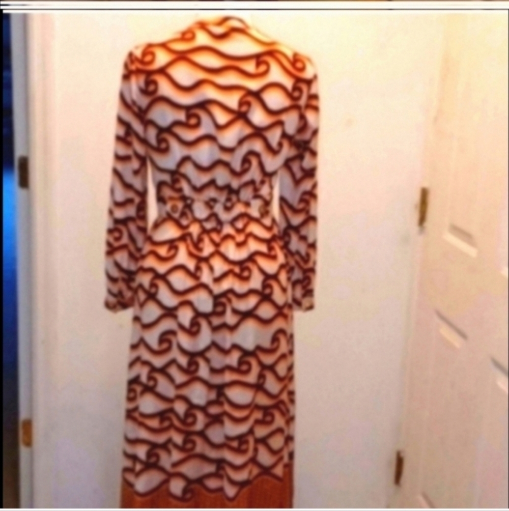scotch & soda printed dress midi to maxi Lagenlook Abstract - Picture 4 of 7